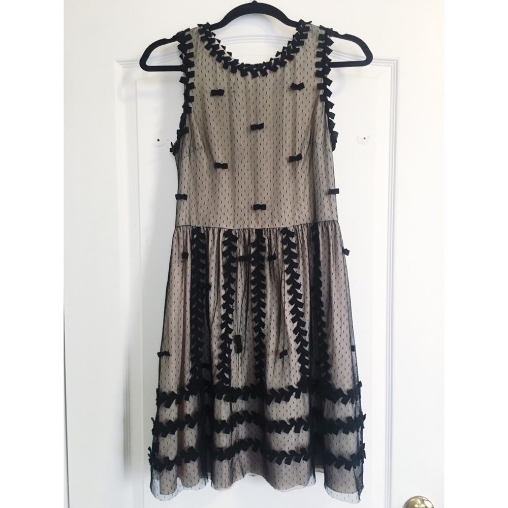 Red Valentino Bow embellished dress